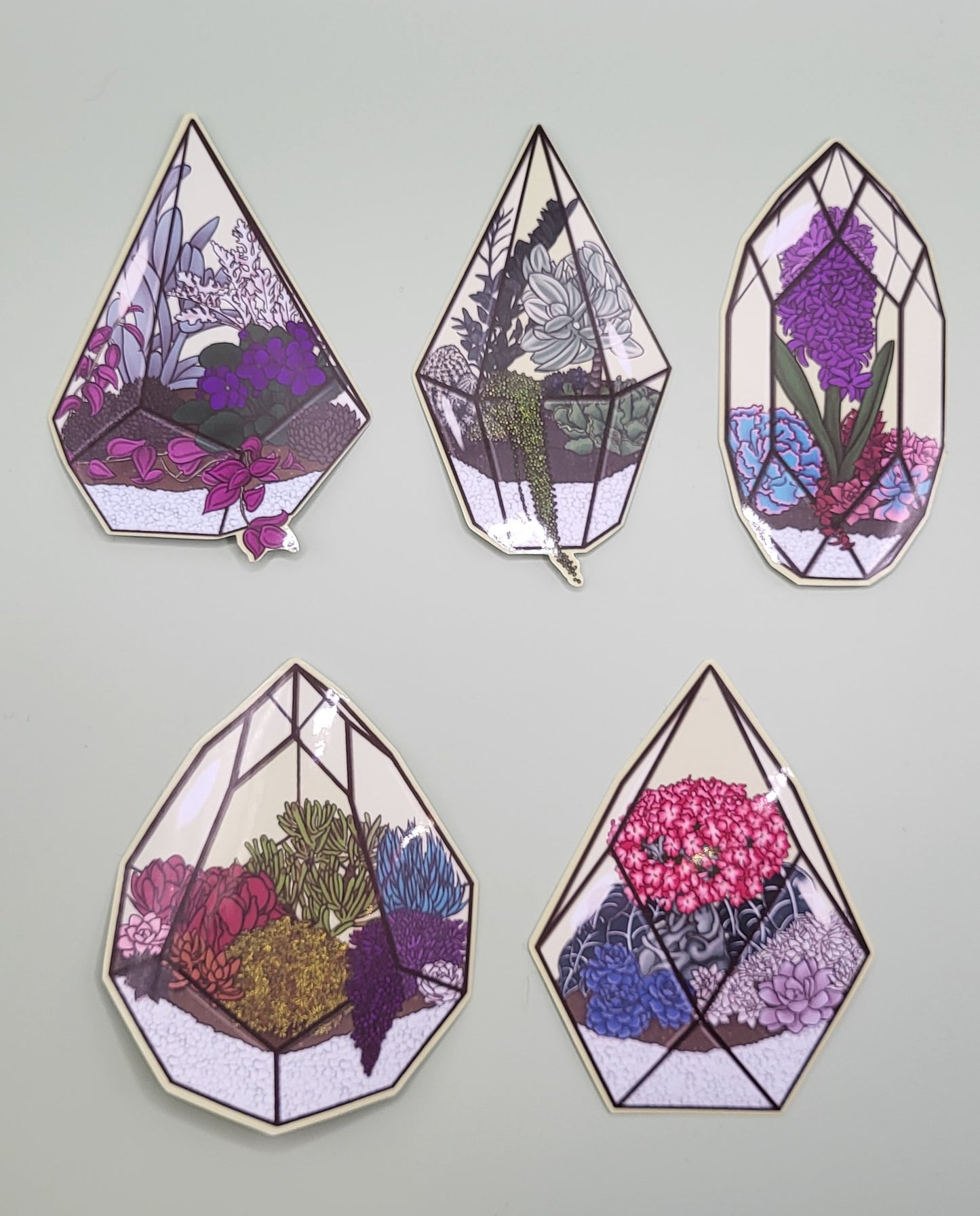 LGBT+ Terrarium Stickers
