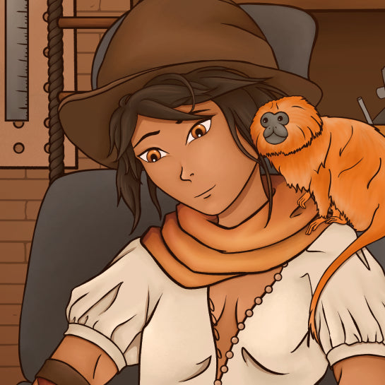 Orange Witch's Room Print