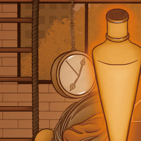 Orange Witch's Room Print