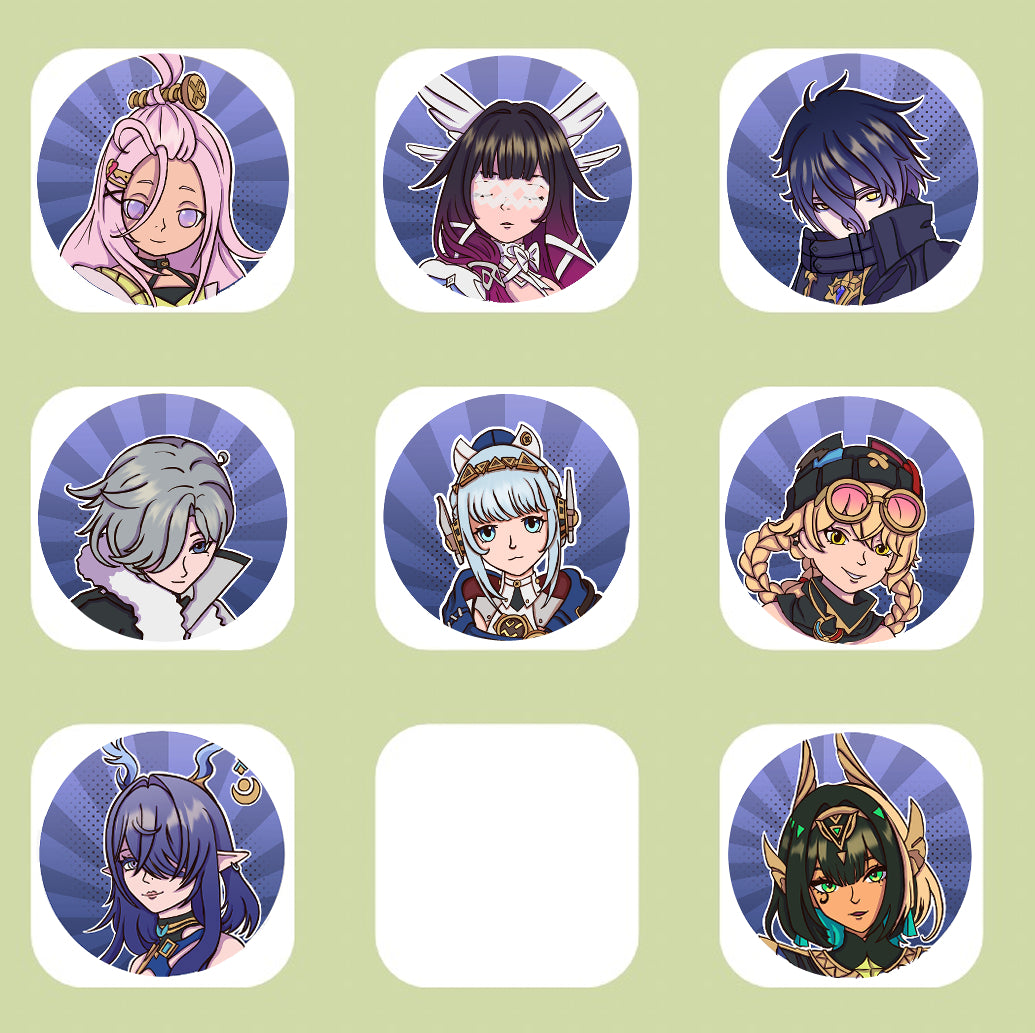 Genshin Impact Character Pins - Nod Krai