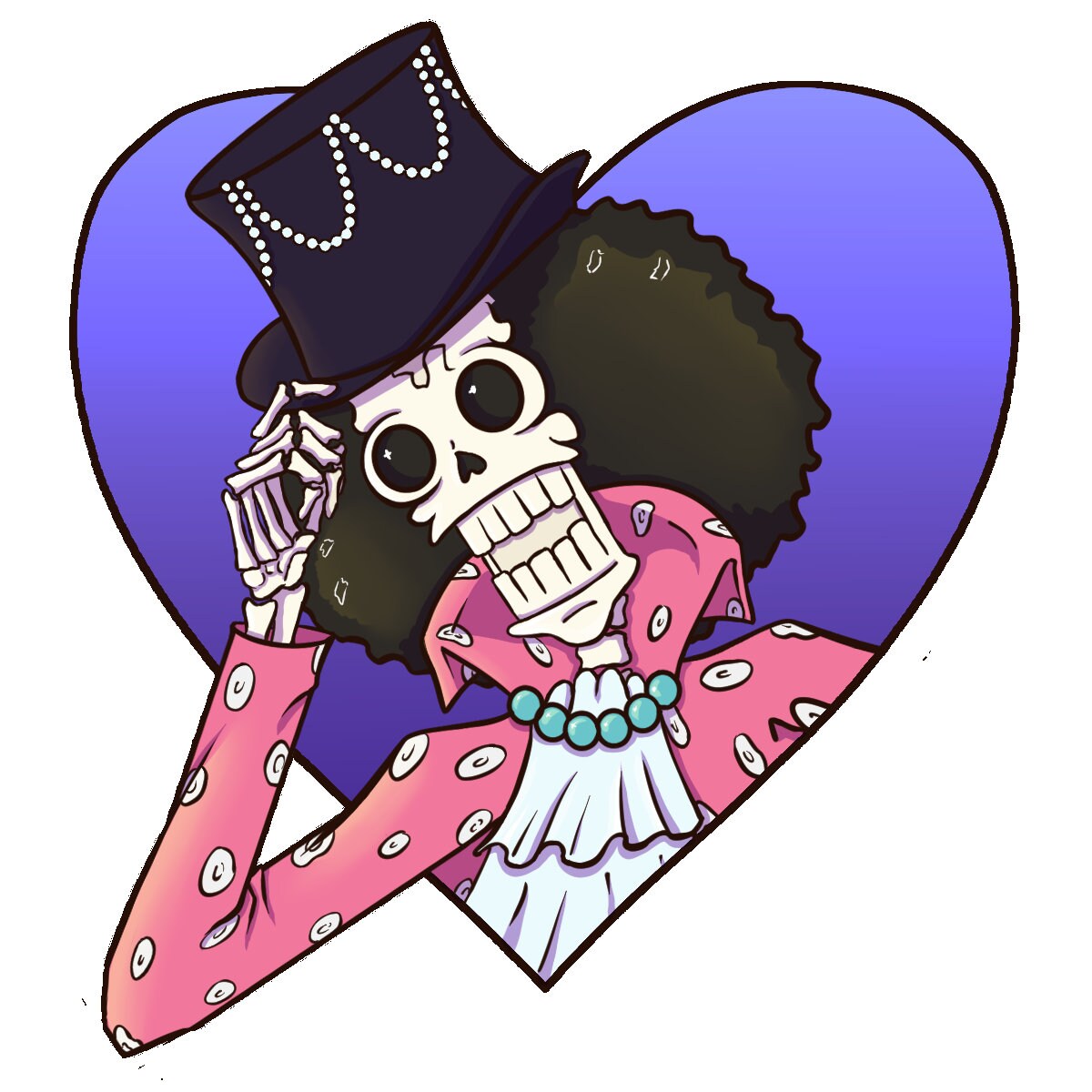 One Piece Kiss Cut Stickers