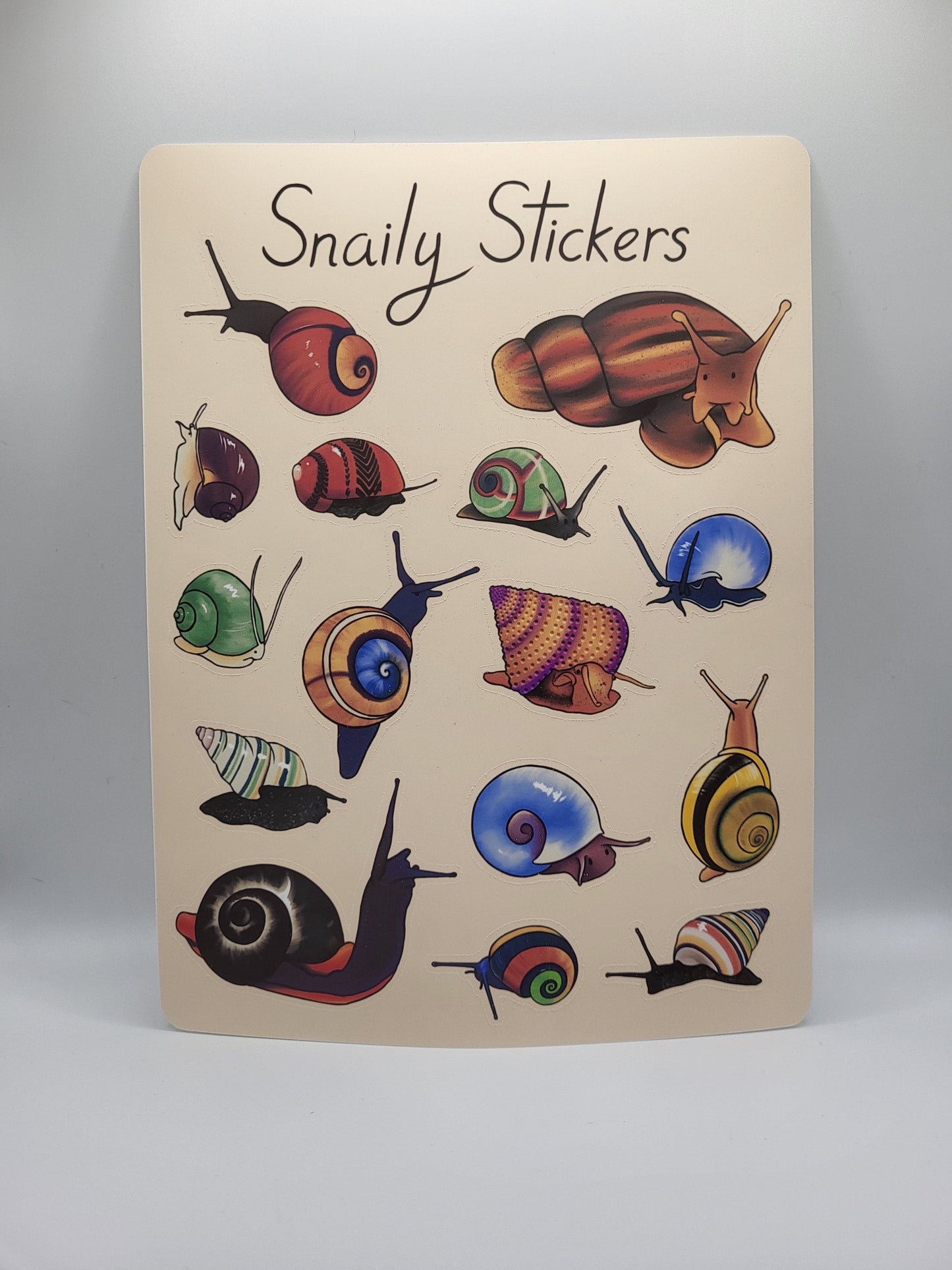 Snail Sticker Sheet