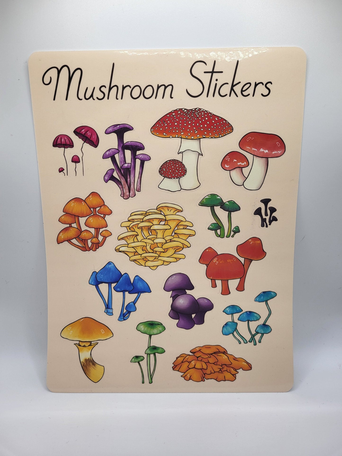 Mushroom Sticker Sheet
