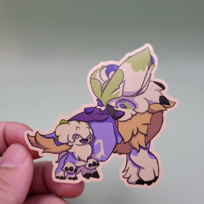 Saurian Sticker Sheet - Genshin Impact