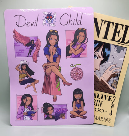 One Piece Sticker Sheets