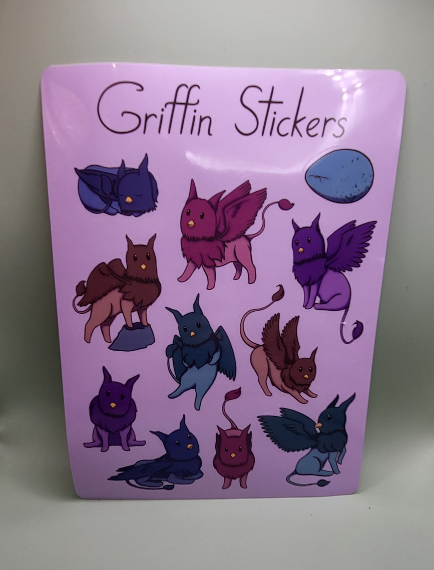 Baby Griffin Sticker Sheet