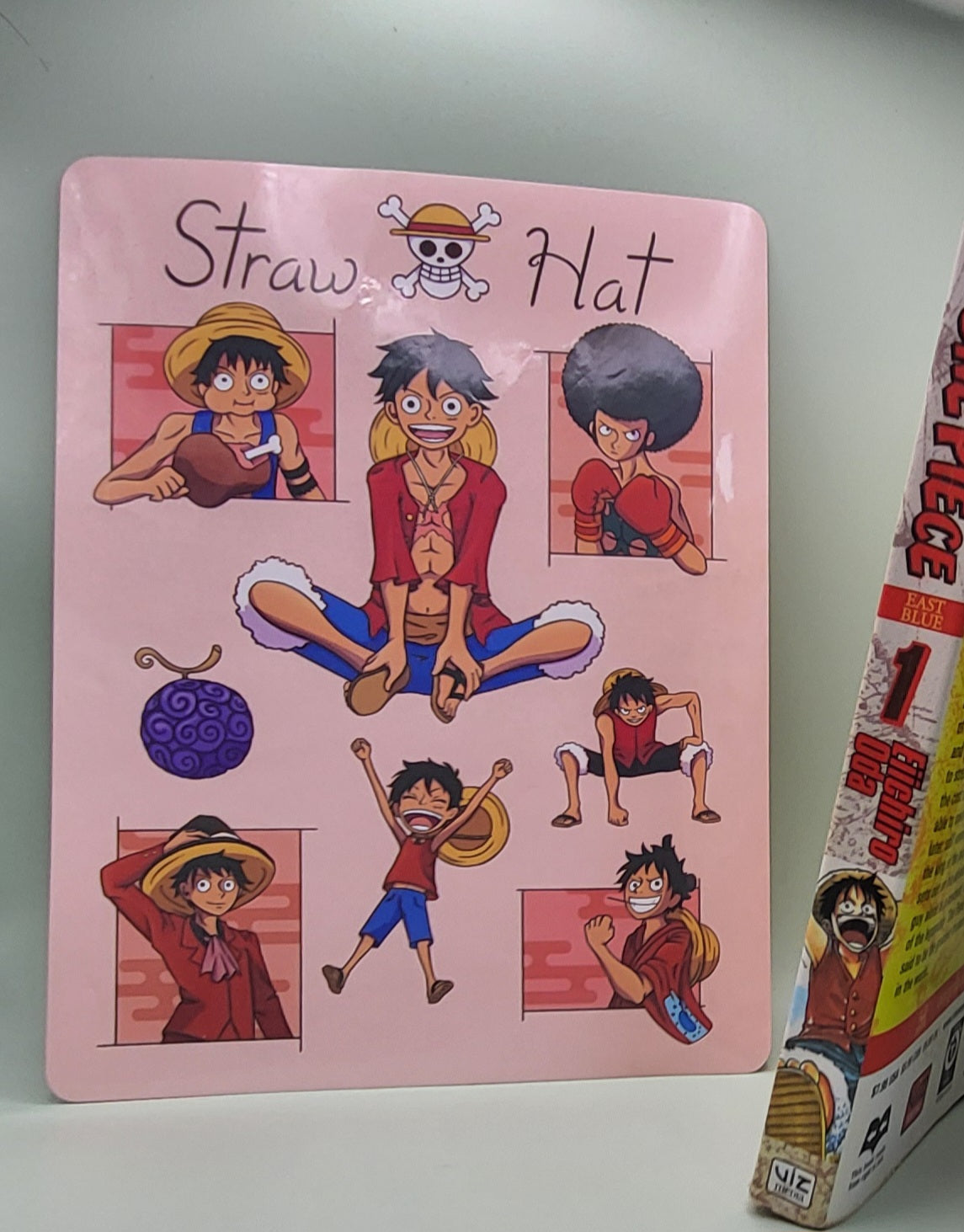 One Piece Sticker Sheets