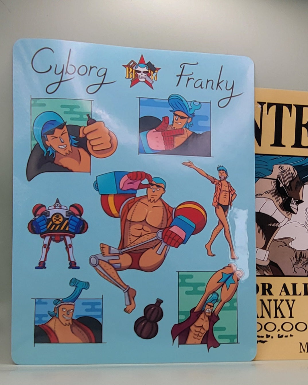 One Piece Sticker Sheets