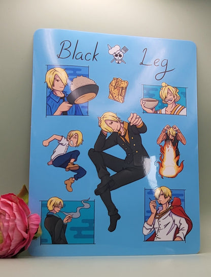 One Piece Sticker Sheets