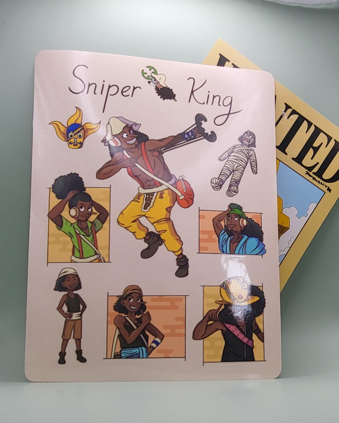 One Piece Sticker Sheets