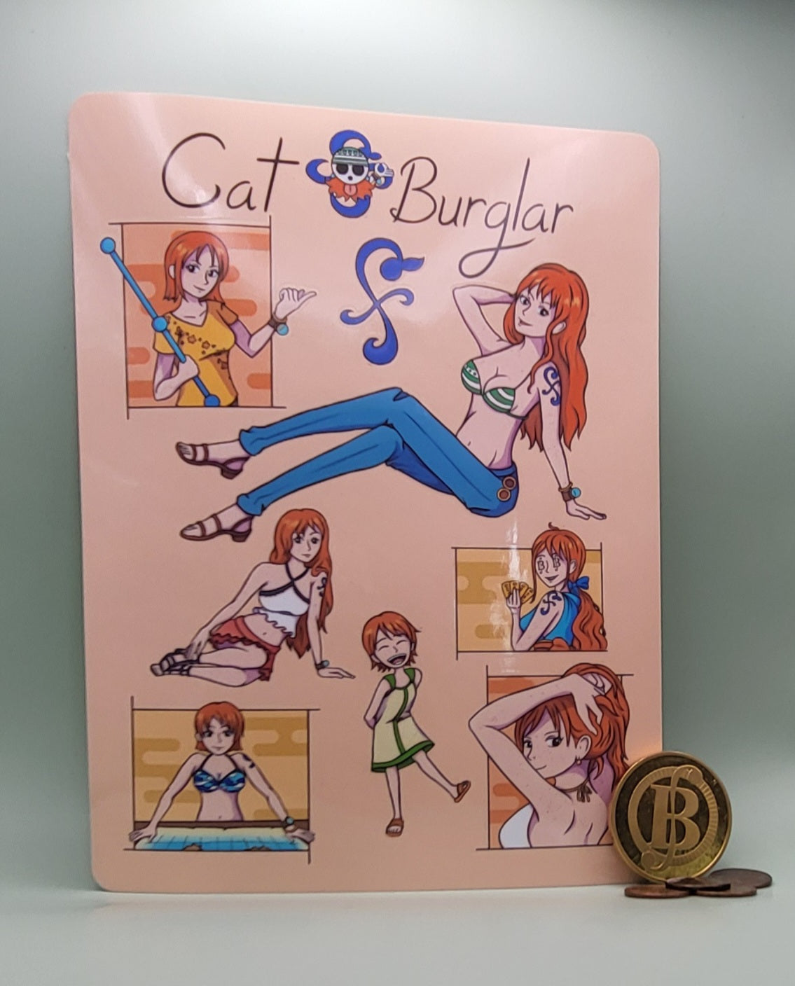 One Piece Sticker Sheets