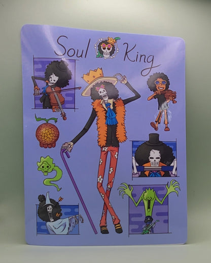 One Piece Sticker Sheets
