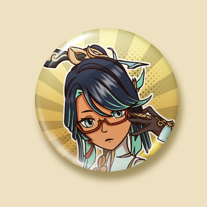 Genshin Impact Pins - Liyue