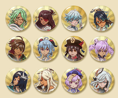 Genshin Impact Pins - Liyue