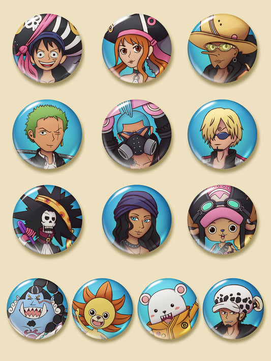 One Piece Film Red Pins