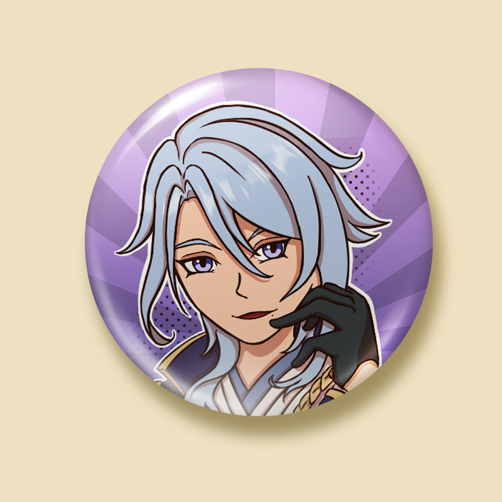 Genshin Impact Character Pins - Inazuma