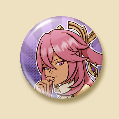 Genshin Impact Character Pins - Inazuma