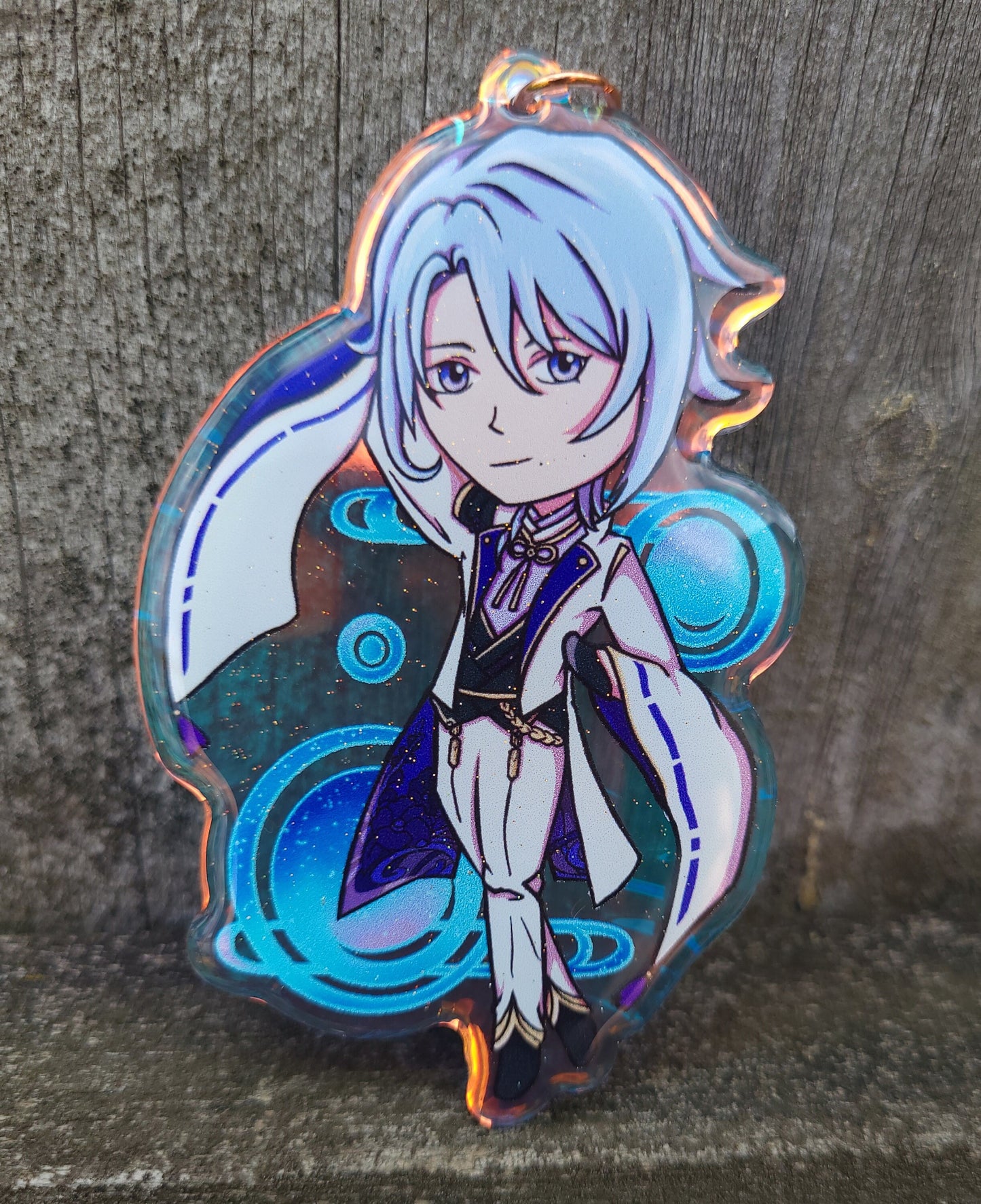 Genshin Impact Acrylic Charm | Keychain | Rainbow Acrylic