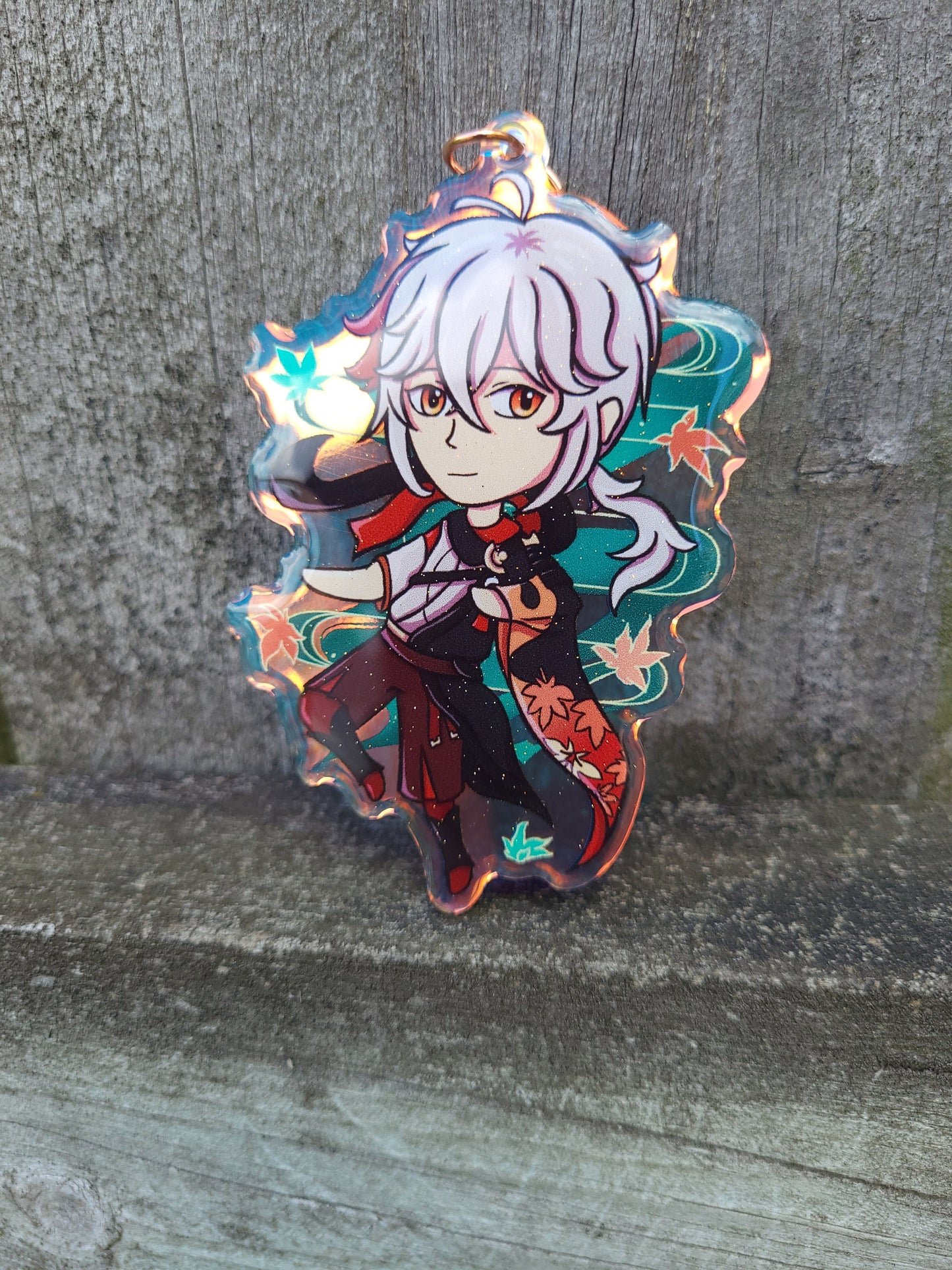 Genshin Impact Acrylic Charm | Keychain | Rainbow Acrylic