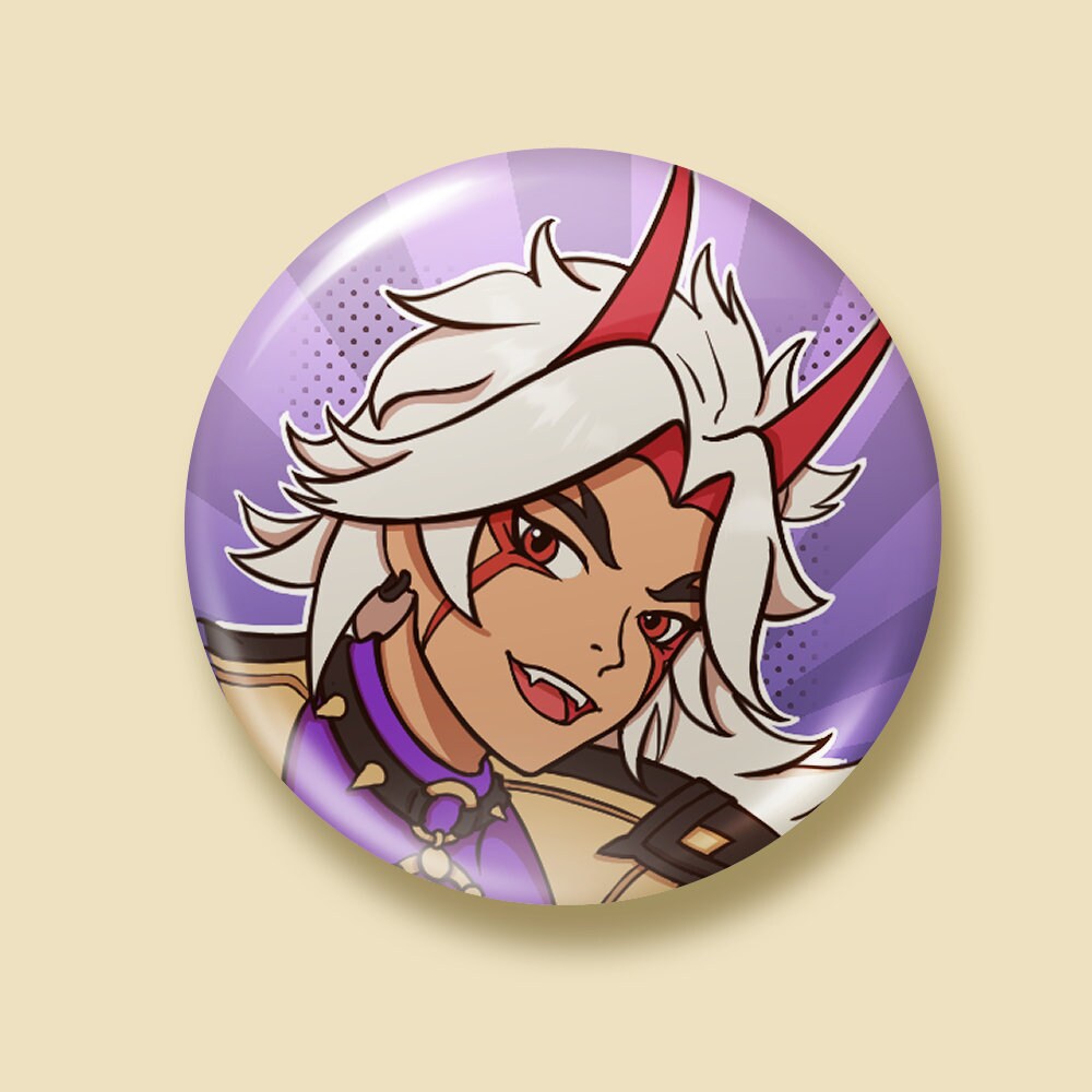 Genshin Impact Character Pins - Inazuma