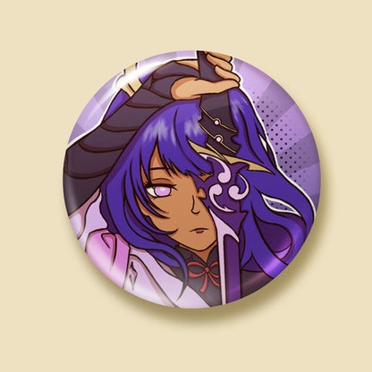 Genshin Impact Character Pins - Inazuma