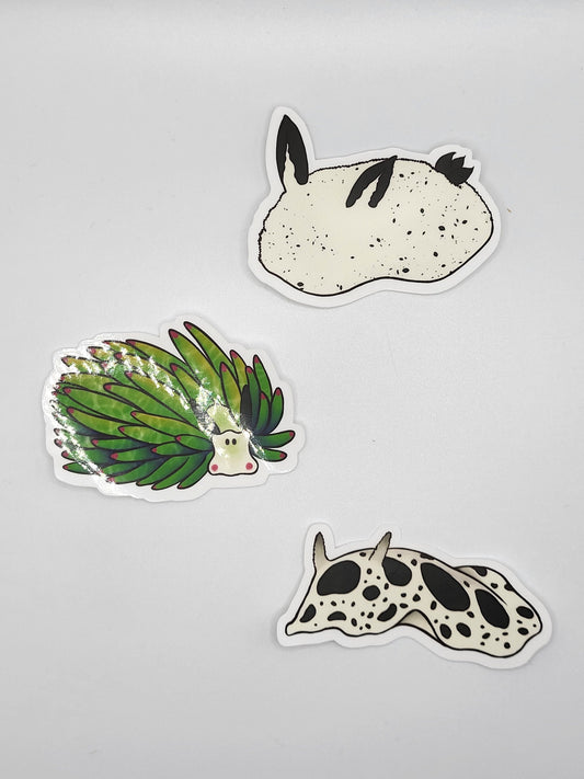 Sea Slug Kiss Cut Stickers